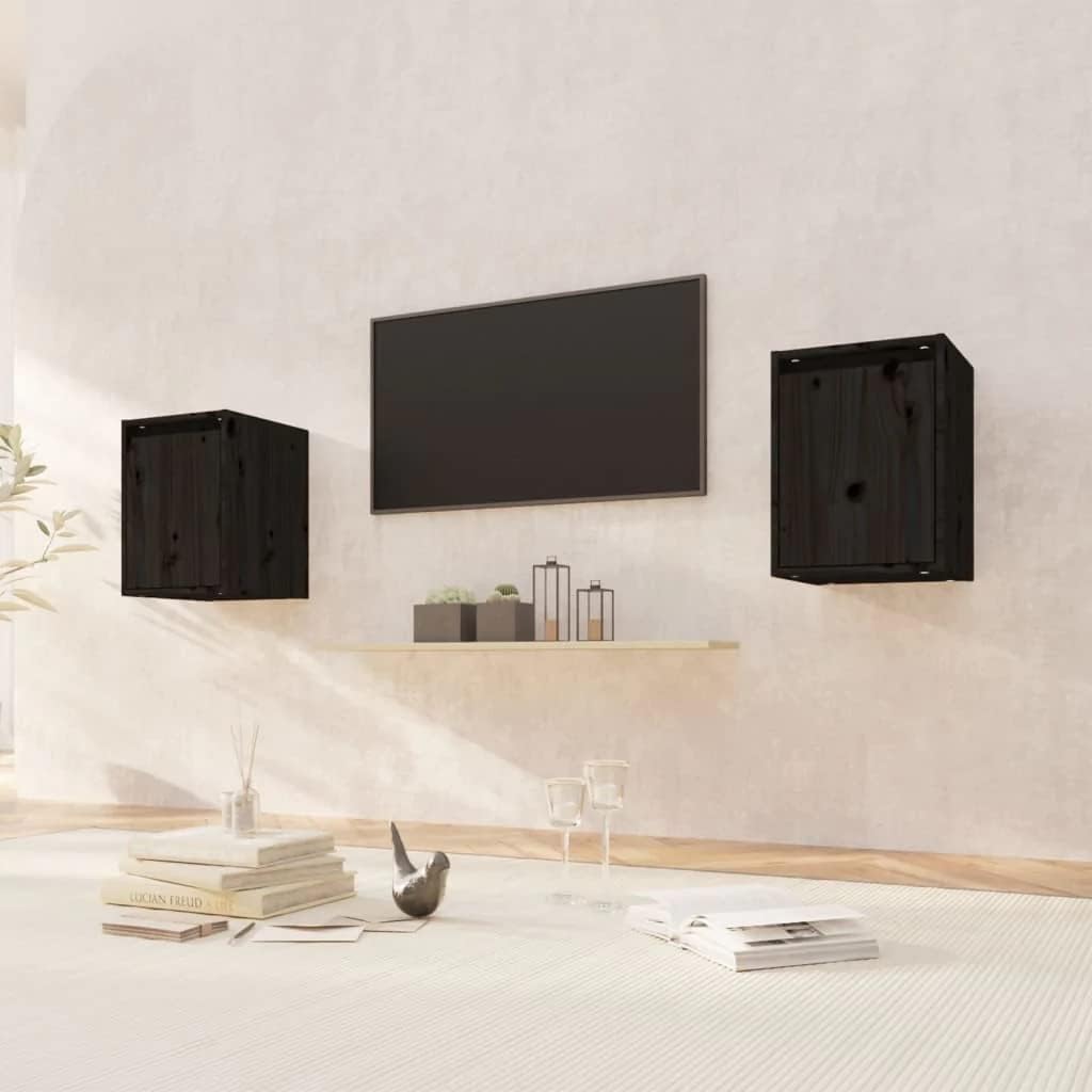 vidaXL Wandschrank Hängeschrank TV Schrank Holzschrank TV Möbel Regal Aufbewahrung Wohnzimmer Bücher