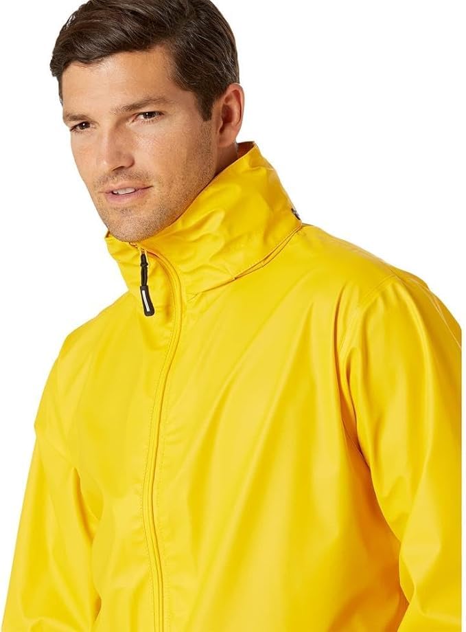 Helly Hansen Workwear Regenjacke wasserdicht Voss Jacket, gelb, 70197, 4XL Gelb 4XL, Gelb 4XL