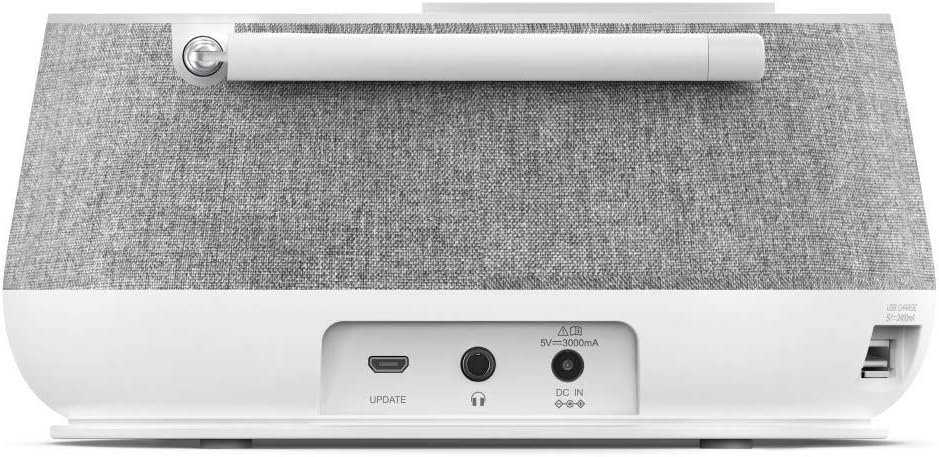 Hama Radiowecker mit Stereo-Digitalradio, Bluetooth, USB-Ladefunktion, DR36SBT (digitales Uhrenradio
