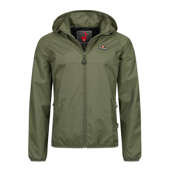 Höhenhorn Rigi Herren Regen Jacke Outdoor Rain Freizeitjacke Kapuze Regenjacke 3XL Grün, 3XL Grün