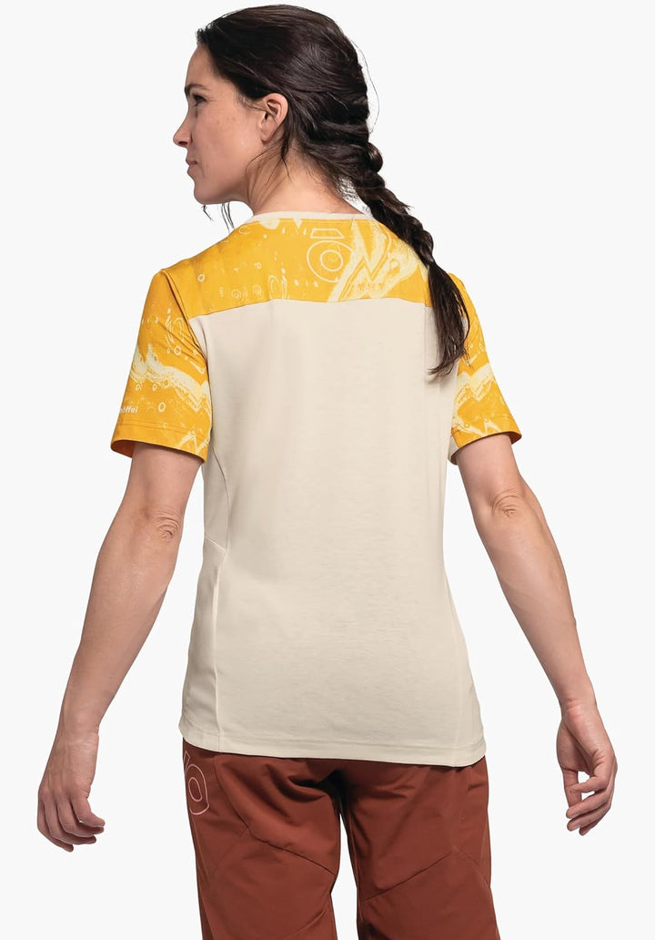 Schöffel Damen Shirt Valbella L atmungsaktives Radtrikot, schnell trocknendes Funktionsshirt mit 4-W