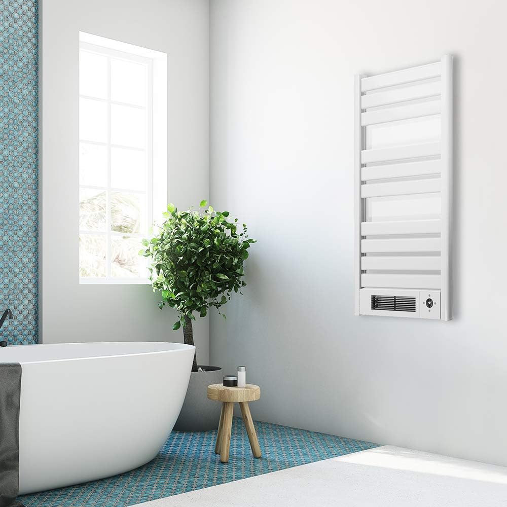 Cecotec Elektrischer Badheizkörper Ready Warm 9770 Ceramic Towel. 2000 W, LED Bildschirm, Fernbedien