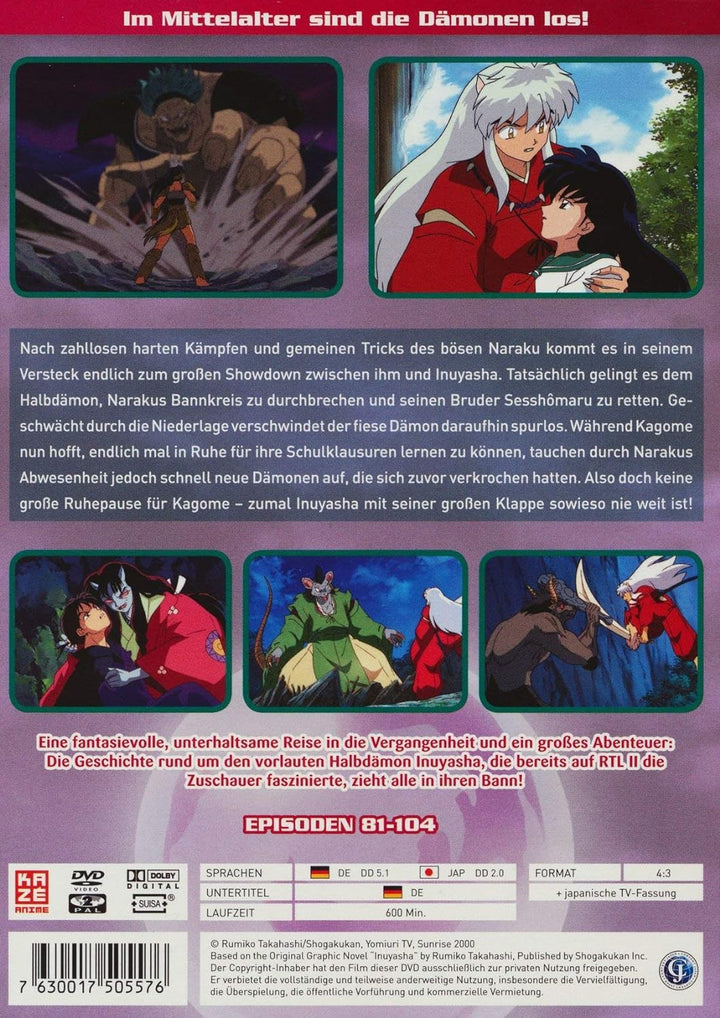 InuYasha - TV Serie - Vol.4 - [DVD] Relaunch, DVD
