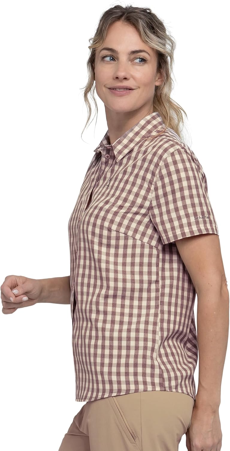 Schöffel Damen Circ Blouse Style Dalfoss WMS Bluse 36 Twilight Mauve, 36 Twilight Mauve