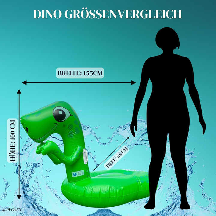 XXL Schwimmtier - Luftmatratze Wasser für Kinder - Pool Spielzeug - Schwimmtiere für Kinder - Wasser