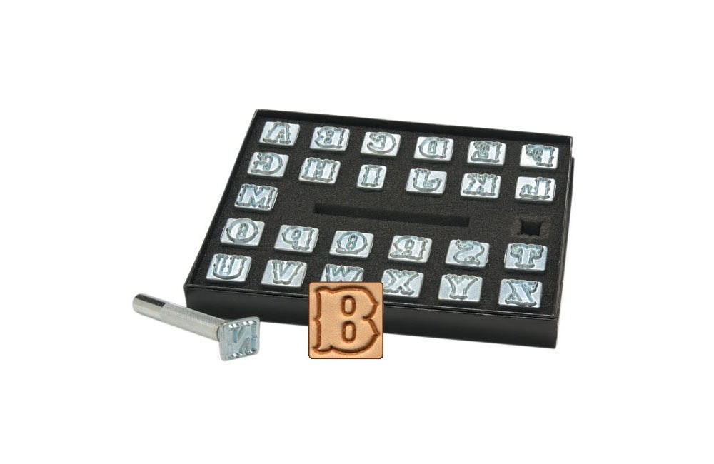 Standard Alphabet Leather Stamping Set by Tandy Leather