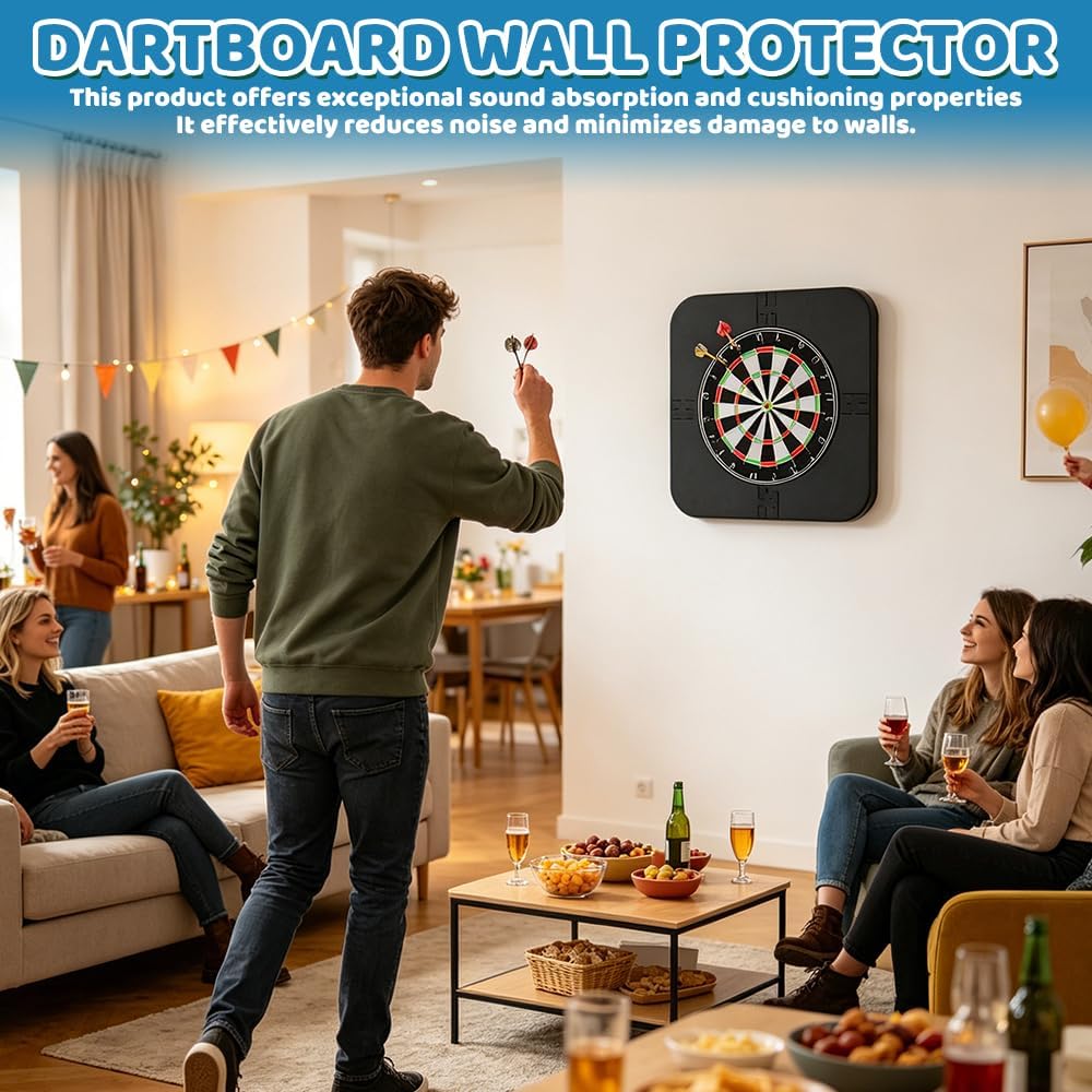 Surround Dartscheibe, ADDLIVE Dart Schutzring, Dartscheibe Schutzring, Eva Dart Surround für Zuhause
