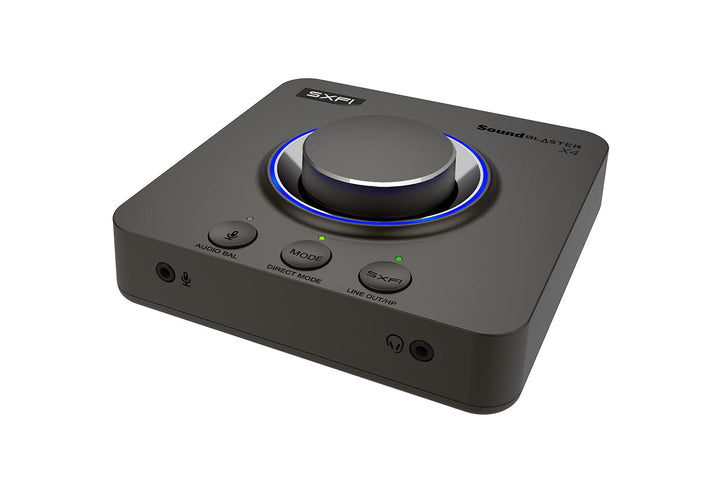 Creative Sound Blaster X4 Hi-Res 24 Bit/192 kHz externer USB-DAC und Amp-Soundkarte, Mehrkanal, 7.1