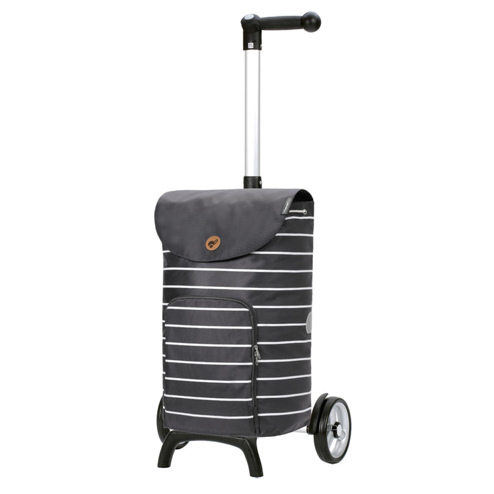 Andersen Shopper Unus Fun Alu mit Rad Ø 17 cm und 47 Liter Tasche Mia anthrazit, Mia Anthrazit