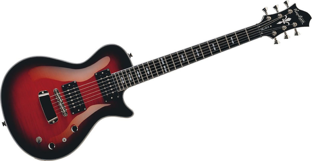 Gitarre hagstorm Ultra Swede Burgundy Burst