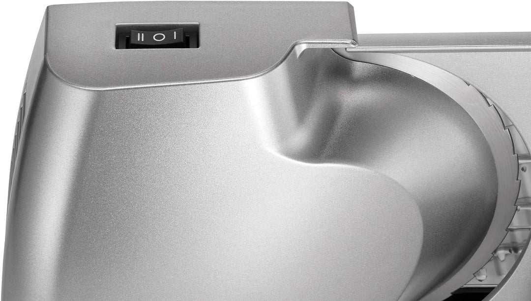 Unold 78826 ALLESSCHNEIDER Metall Plus, 100 W, freischwebend, Entnehmbares Edelstahl-Wellenschliffme