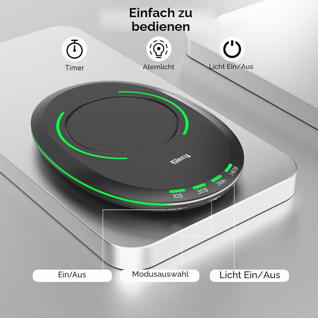 Ultra Dünner Maus Jiggler Nicht Nachweisbar,Mouse Mover mit Einstellbarem Intervall,Treiberfreier Ma