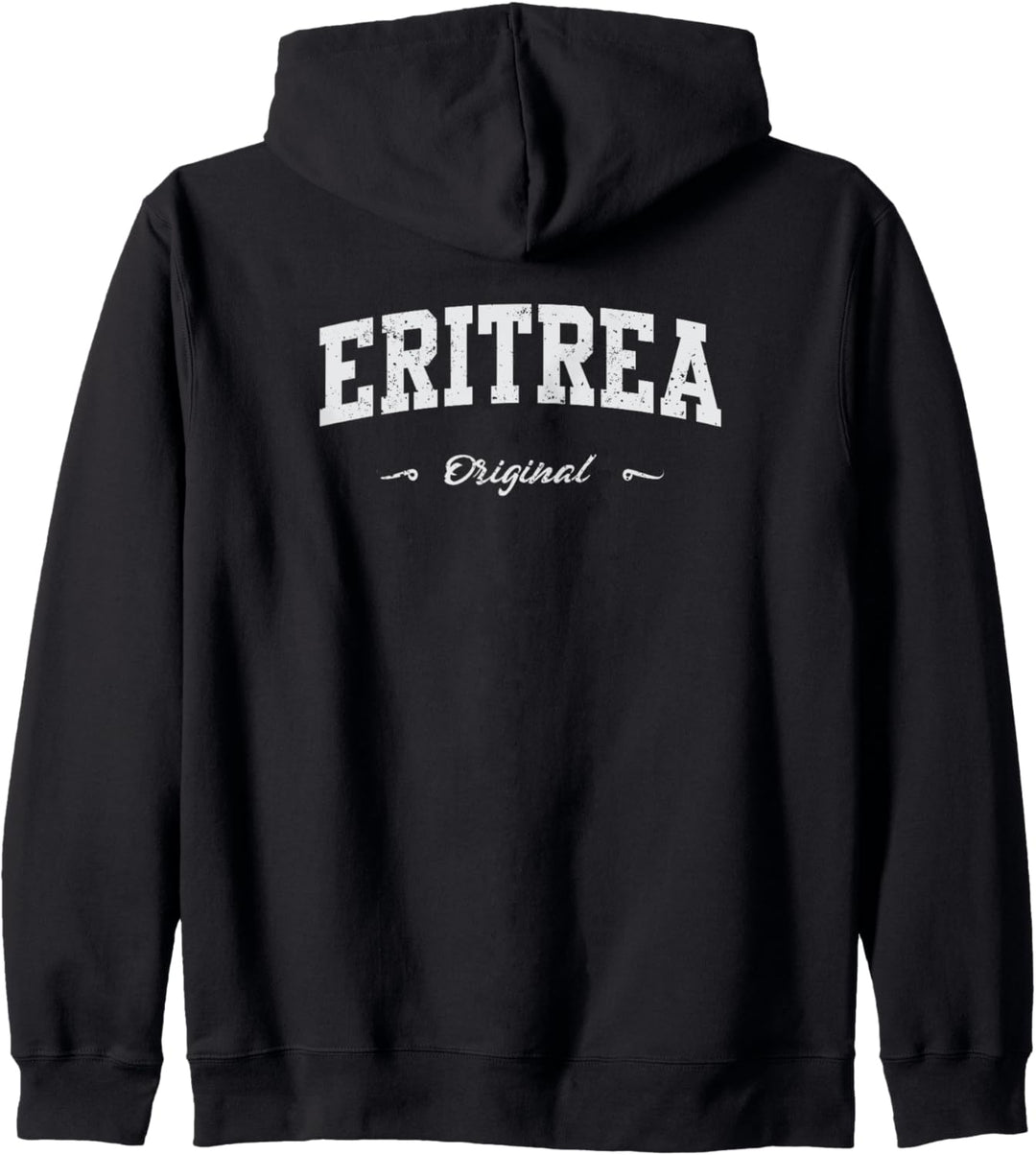 Eritrea Sport Souvenir Fanartikel Design Kapuzenjacke