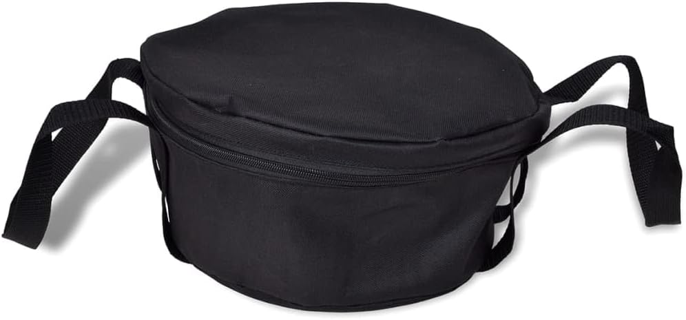 vidaXL Dutch Oven 11,3 L Gusseisen Kessel Kochtopf Bräter Feuertopf Camping 11.3 l, 11.3 l