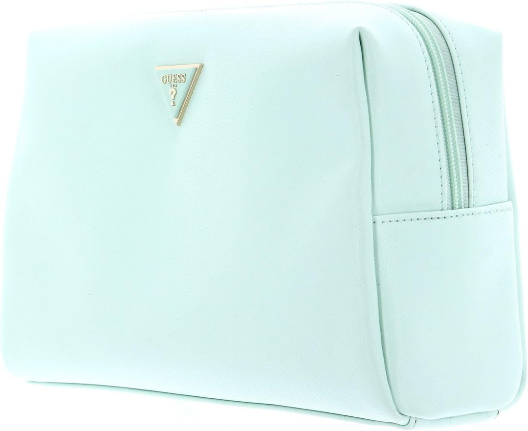 GUESS Top Zip Cosmetic Bag Mint