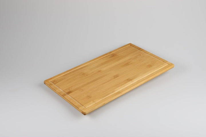 MOON HOME Schneide- und Abdeckplatte - Partial Eclipse, aus nachhaltigem FSC Bambus/Holz, grosse 2 i