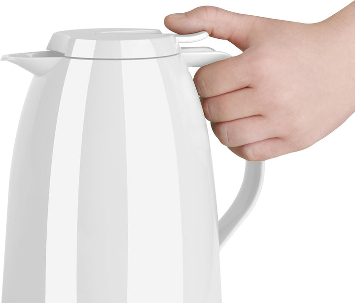 Tefal – Mambo Isolierkanne, Kunststoff, weiss, 1 l Weiss 1000 ml, Weiss 1000 ml