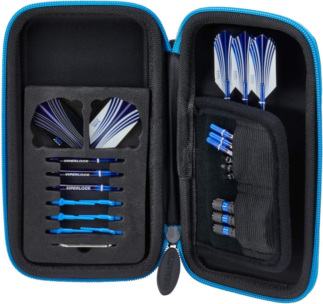 Casemaster Sport Dart Case, Platz für EIN Set Dartpfeile und verfügt über integrierte Aufbewahrung f