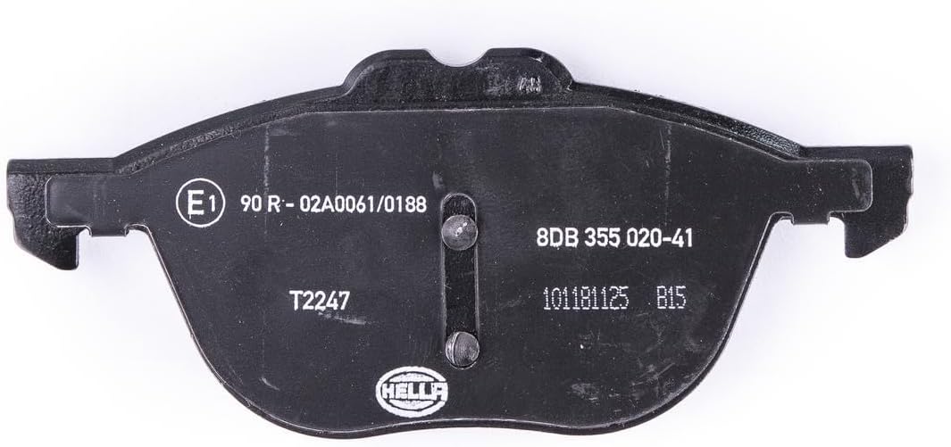HELLA PAGID 8DB 355 020-411 Bremsbelagsatz - T2247 - Dicke/Stärke: 18.2mm - Bremssystem: Teves - nic
