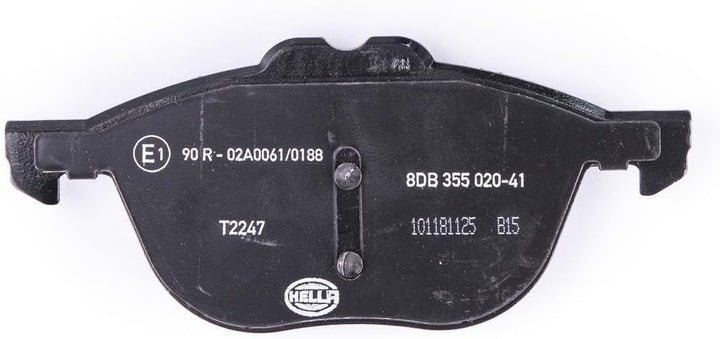 HELLA PAGID 8DB 355 020-411 Bremsbelagsatz - T2247 - Dicke/Stärke: 18.2mm - Bremssystem: Teves - nic
