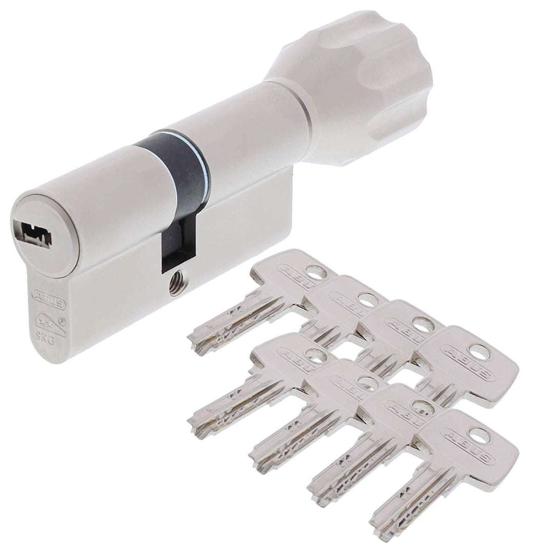 ABUS EC550 Profil-Knaufzylinder Länge Z45/K40mm mit 8 Schlüssel