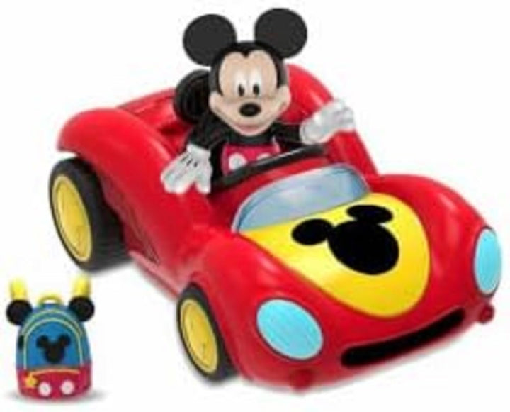 Mickey, Fahrzeug mit 1 Figur 7,5 cm und 1 Zubehör, Verschiedene Modelle erhältlich, Spielzeug für Ki