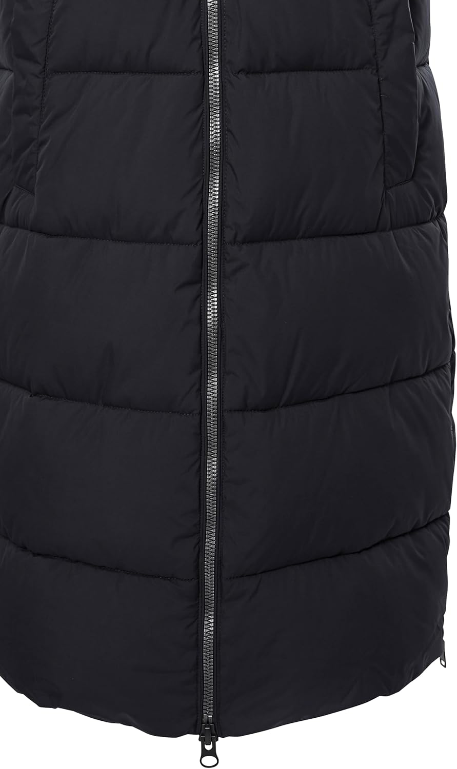 G.I.G.A. DX Damen Gw 24 Wmn Qltd Vst Steppweste/Funktionsweste in Daunenoptik mit Kapuze 34 Schwarz,