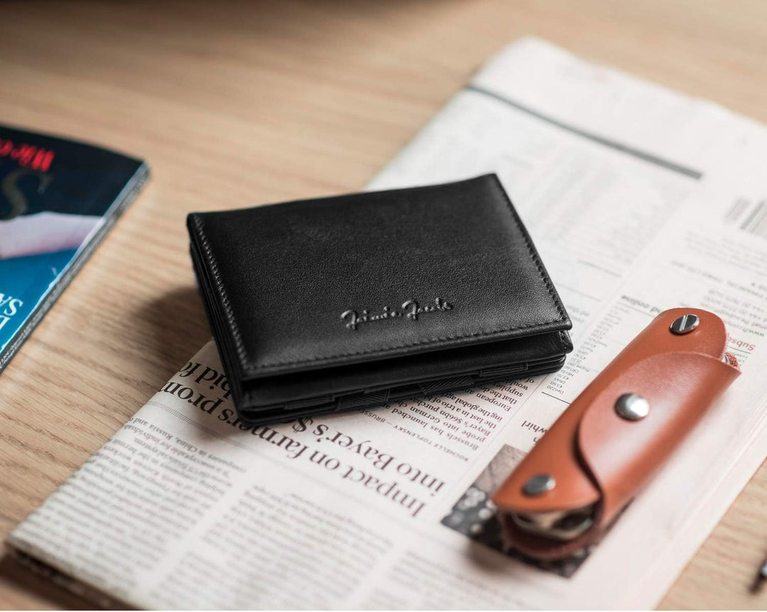 Jaimie Jacobs Flap Boy - Das Original - Magic Wallet mit Münzfach und RFID-Schutz Magischer Geldbeut