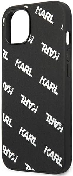 KARL LAGERFELD KLHCP13SPULMBK3 Hülle für iPhone 13 Mini 5,4" schwarz Allover