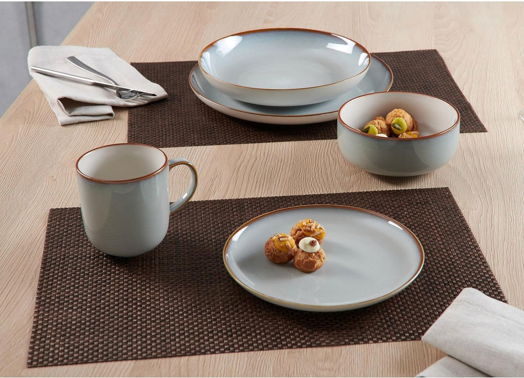 Ritzenhoff & Breker Portofino Suppenteller, 23 cm, Tiefer Teller mit Farbverläufen, Skandinavisches