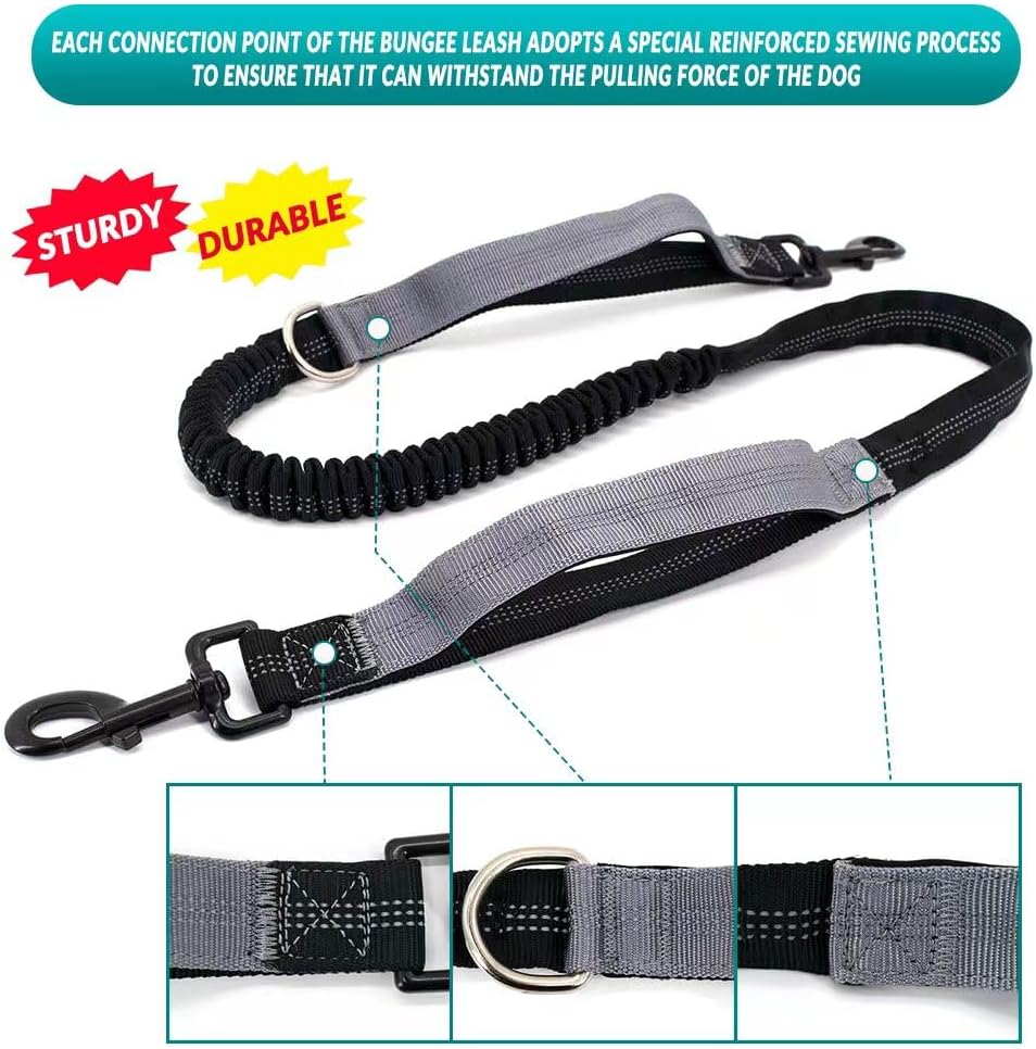 Leckerlitasche für Hunde, Bauchtasche für Hunde Zubehör-Leckerlibeutel mit Kotbeutelspender, reflekt