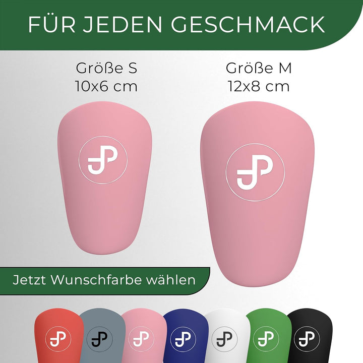 JDP Mini Schienbeinschoner, extra kleine Schienbeinschoner Fussball Herren, Anti-Rutsch Mini Schienb