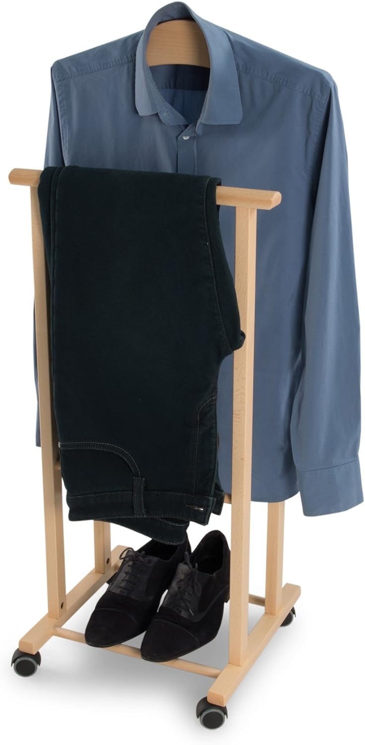 ARREDAMENTIITALIA Arredamenti Italia Herrendiener für Schlafzimmer ATRI, Holz -Farbe: Naturlich AR-I