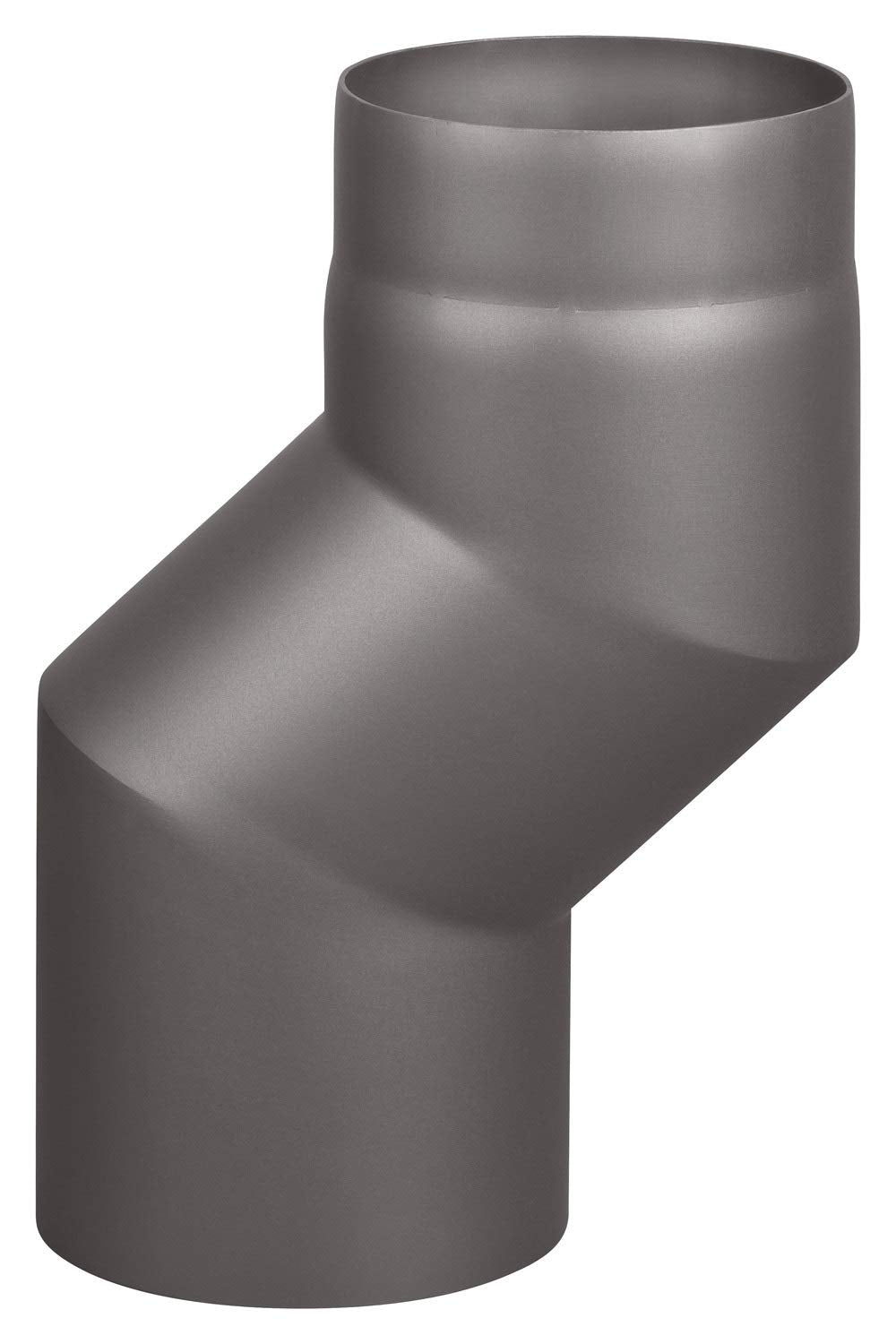 Rauchrohr Ø150mm Versatzbogen 80mm gussgrau Ofenrohr Kaminrohr Bogen Versatz 8cm Gussgrau, Bogen Ver
