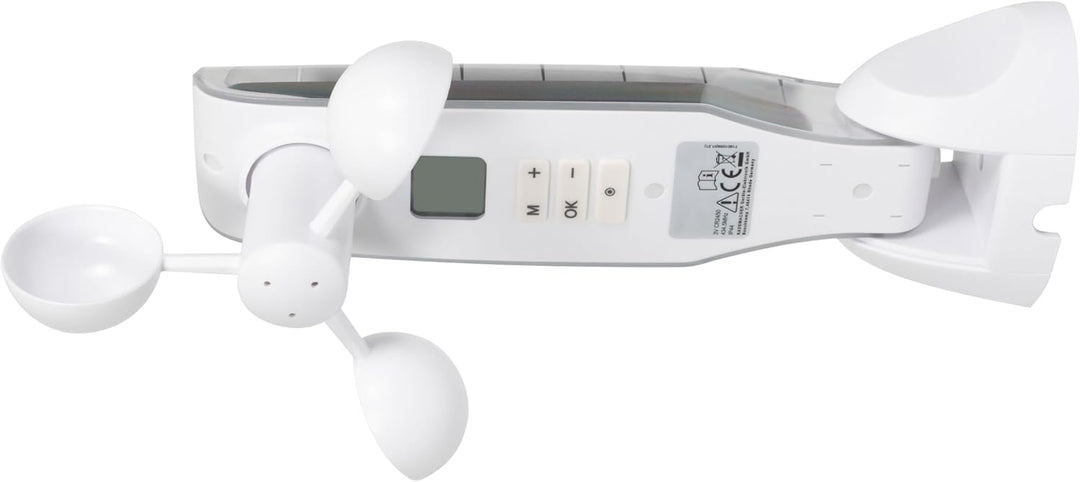 HOMEPILOT Sonnen- und Windsensor smart, Funksensor mit Solarbetrieb zur automatischen Steuerung von