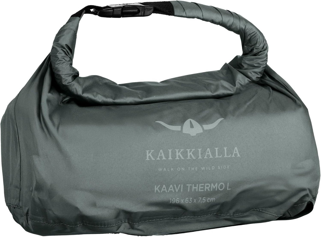KAIKKIALLA Isomatte Kaavi Thermo L + Pumpsack grün (400), L Casual L, Casual L