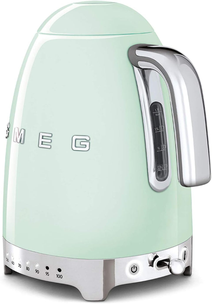 SMEG - Chaleira KLF04PGEU, Pastellgrün, Pastellgrün