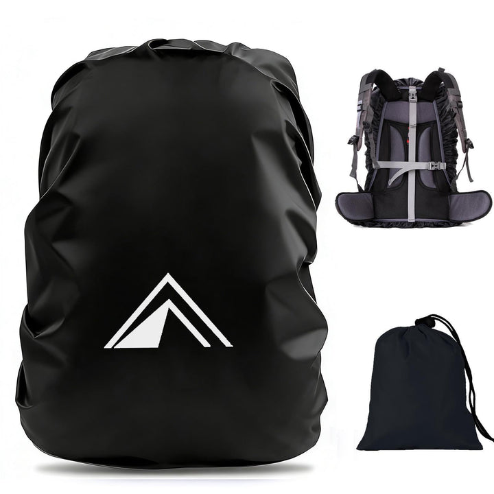 Regenschutz für Rucksäcke, Schultaschen, wasserdichter Rucksack-Regenschutz mit pyramidenförmigem Re