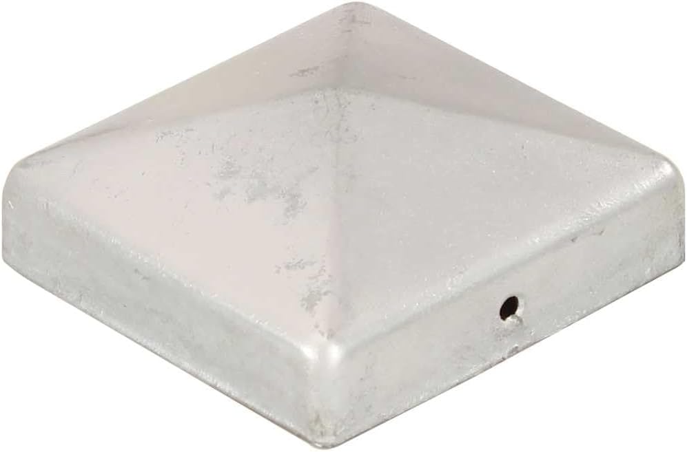 vidaXL 6x Pfostenkappe Pyramide Zaunkappe Pfahlkappe Zierkappe Abdeckkappe Zaunpfahlkappe Pyramidenk