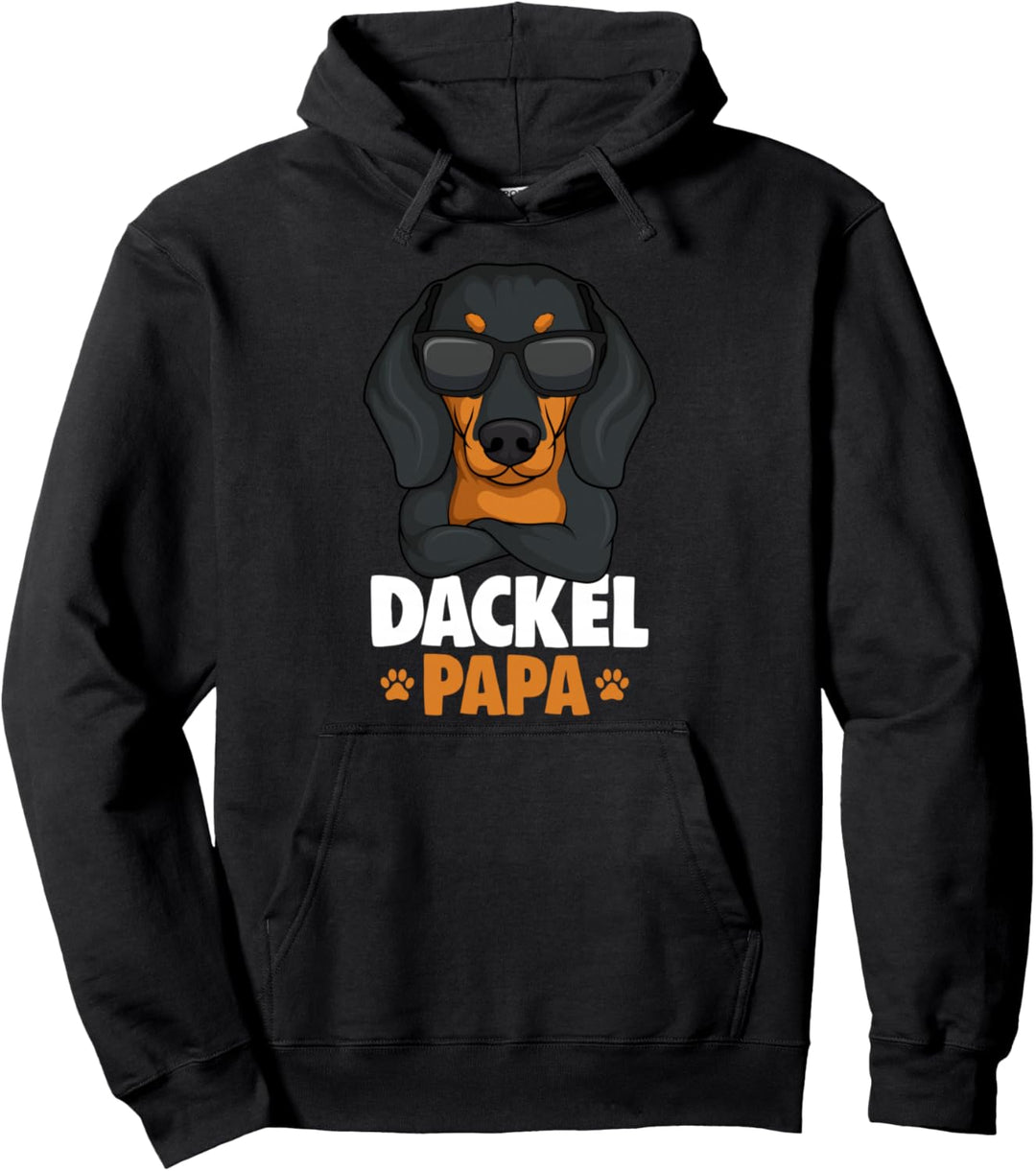 Dackel Papa Dachshund Teckel Hund Pullover Hoodie