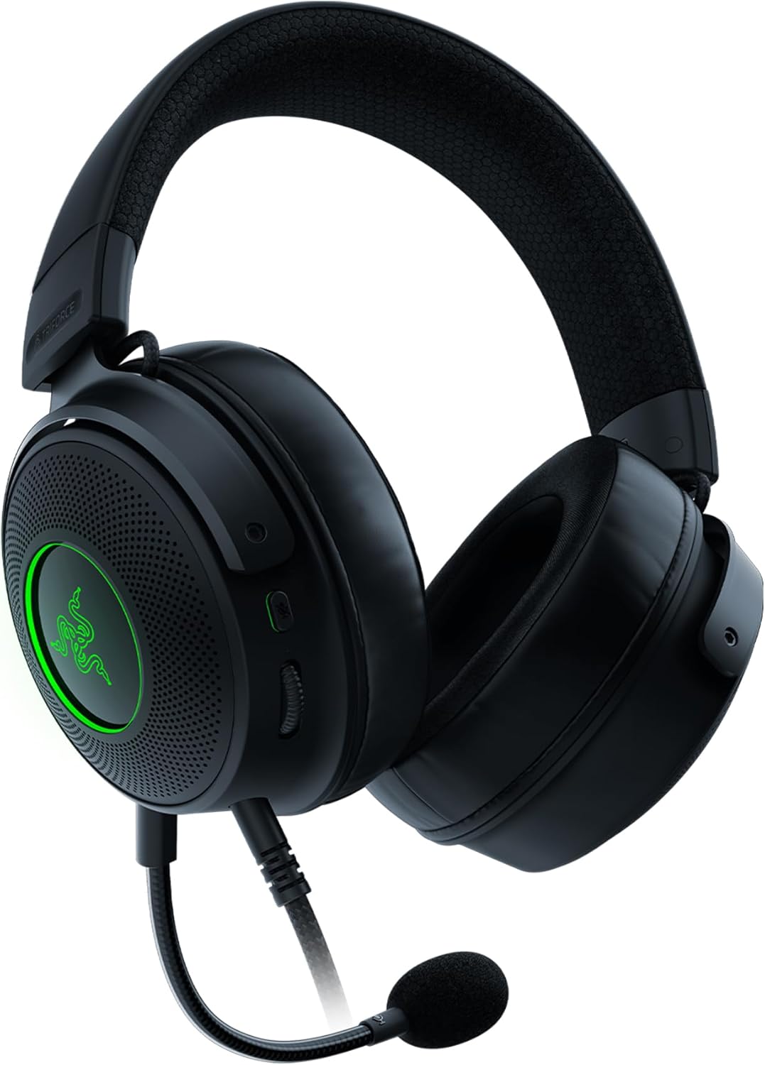 Razer Kraken V3 - Kabelgebundenes USB Gaming Headset Chroma RGB (Triforce 50mm Treiber, THX Spatial
