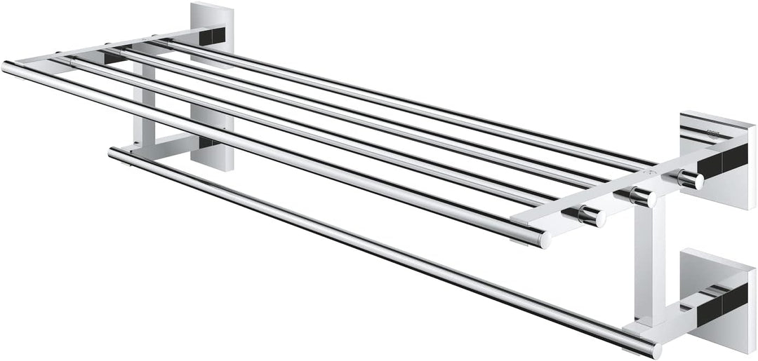 GROHE Start Cube - Multi- Handtuchhalter (Stichmass: 558 mm, verdeckte Befestigung, Material: Metall