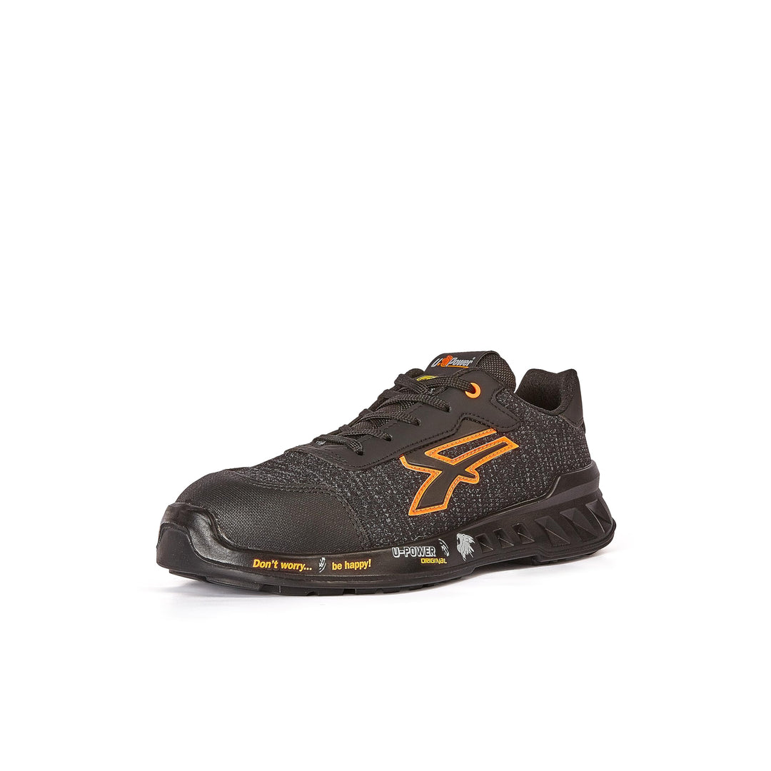 U-POWER RED LEVE BRUCE Sicherheitsschuhe leichte durchtrittsichere Unisex-Sneaker Bastsohle Infinerg