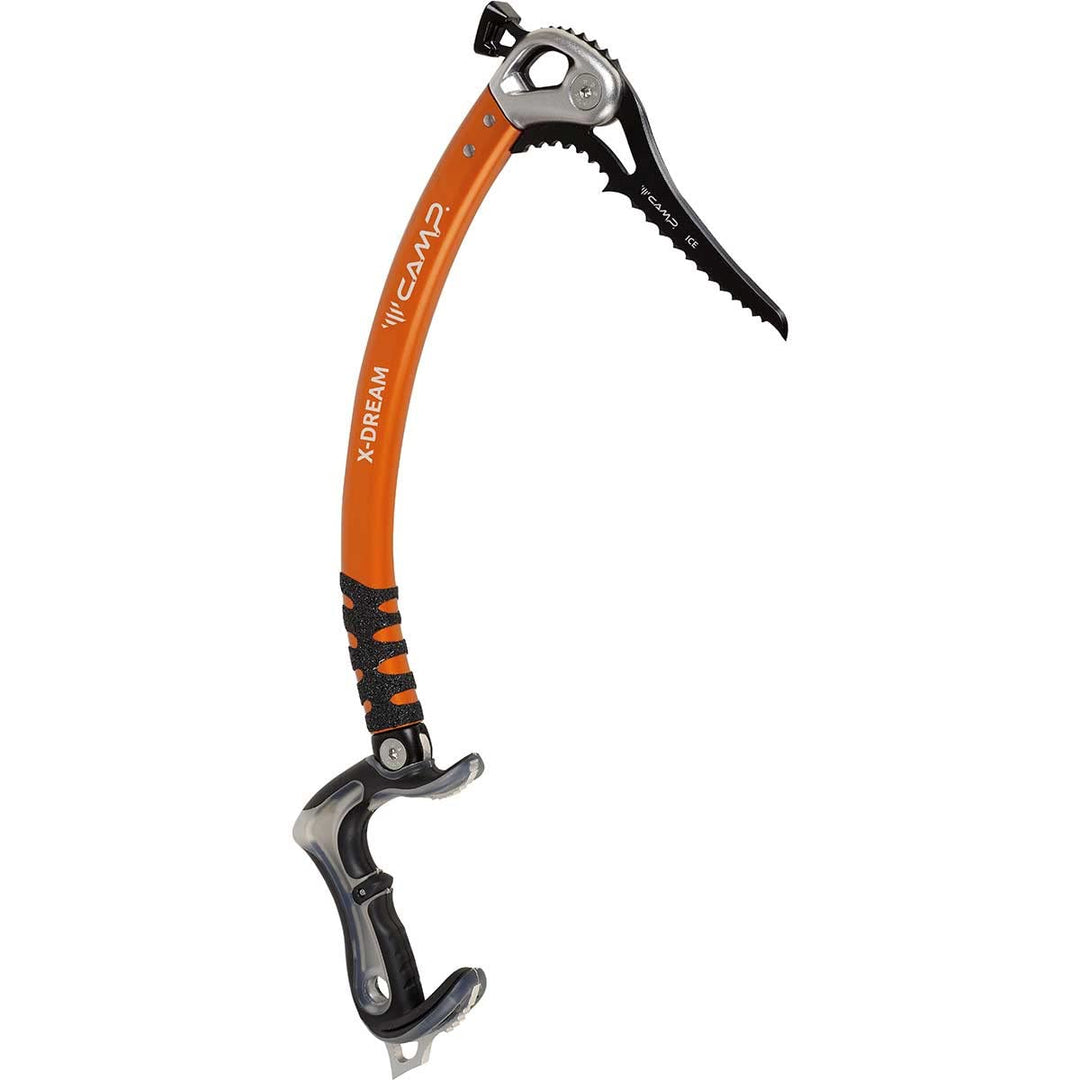 Camp X-Dream Alpine Orange - Vielseitiger robuster Eispickel, Grösse One Size - Farbe Orange - Black