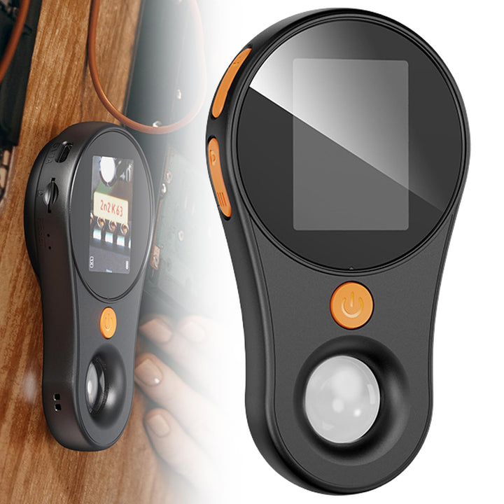 WIYETY Mini-Mikroskop: Hand Mikroskop Tragbares Taschenmikroskop mit 2" IPS-Bildschirm, 500X Kinderm