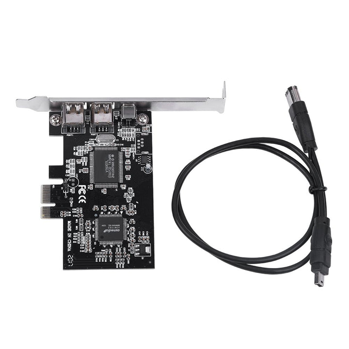 ASHATA PCI Express Karte,IEEE 1394b PCIe Firewire Karte PCI-E PCI Express FireWire Controller Karte
