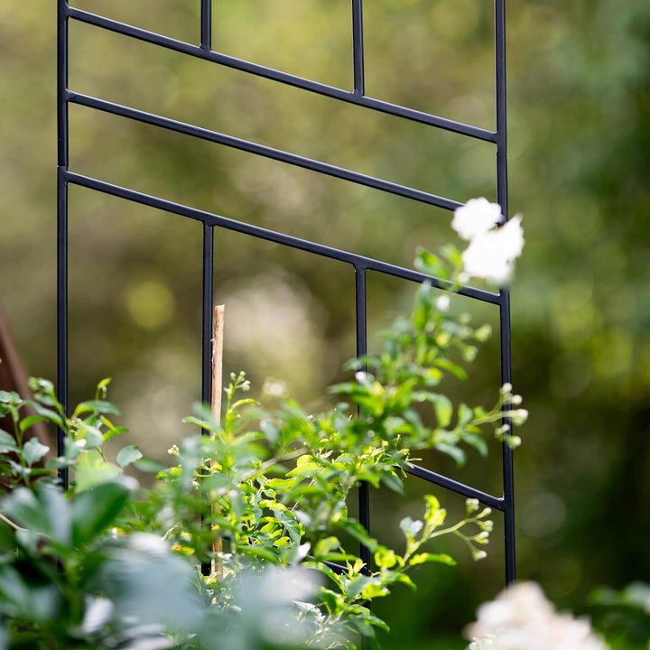 Kapaga - Rankgitter 200 cm - Rankhilfe Garten - Staudenhalter - Blumenhalter - Rankengewächs Pflanze