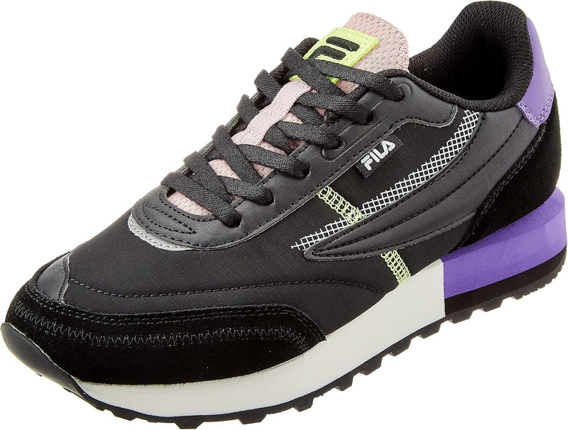 FILA Damen Retronique 22 Wmn Sneaker 37 EU Black Prism Violet, 37 EU Black Prism Violet