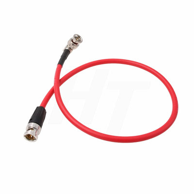 HangTon 12G SDI Raw 4K 60p Video Kabel rechtwinklig auf gerade BNC 75 ohm Koaxial abgeschirmt für So