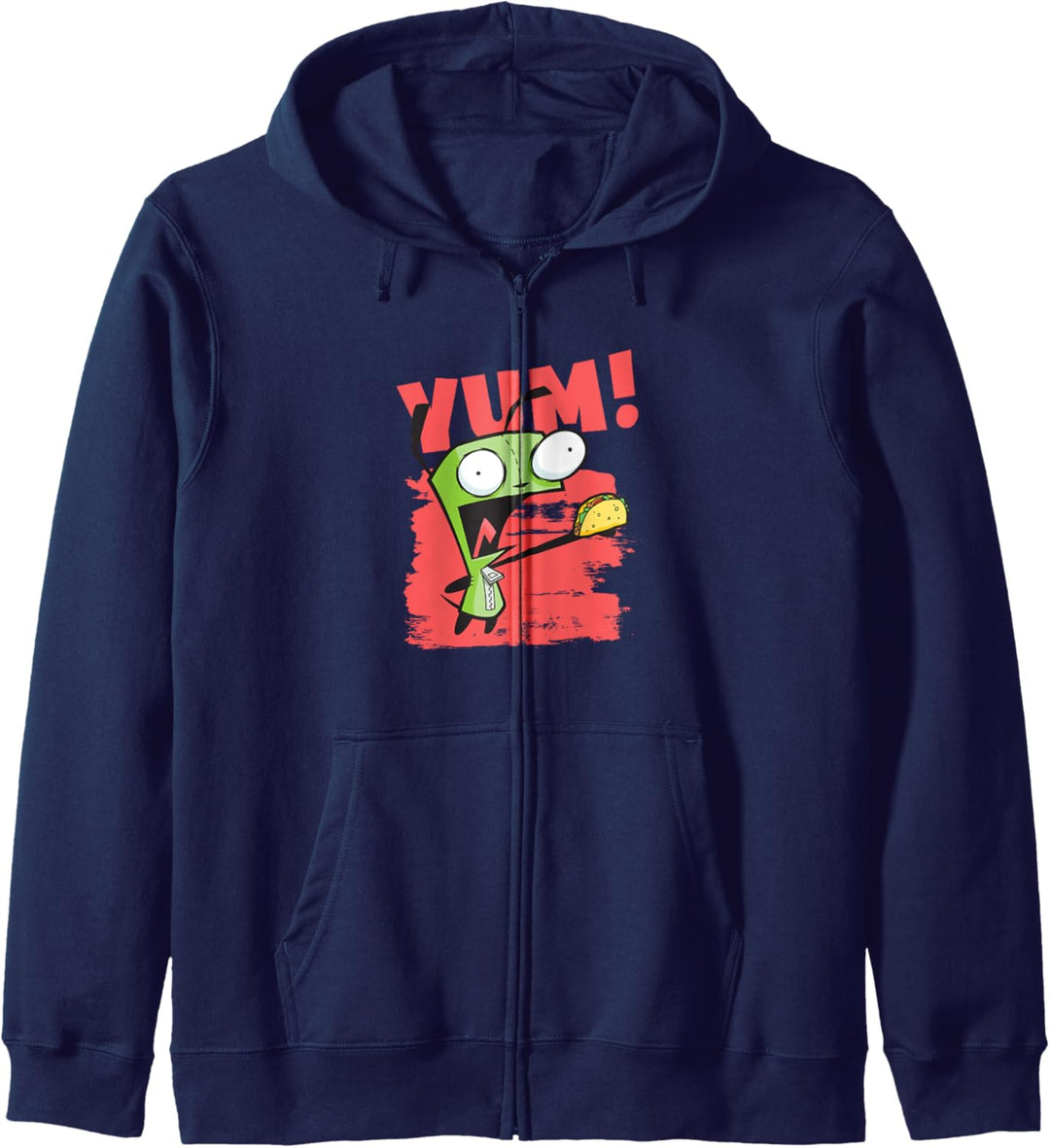 Invader Zim GIR Screaming Yum! Taco Portrait Kapuzenjacke